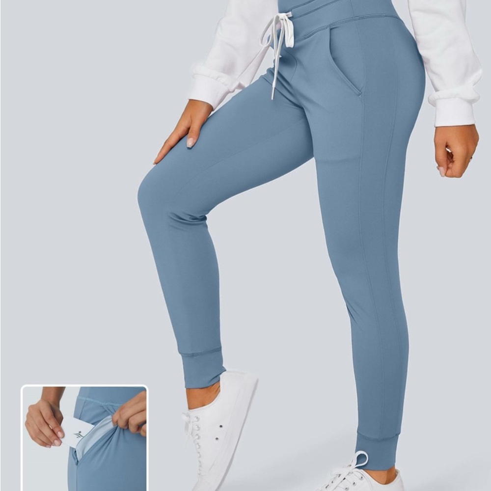 Women's Blue Jogger Pants